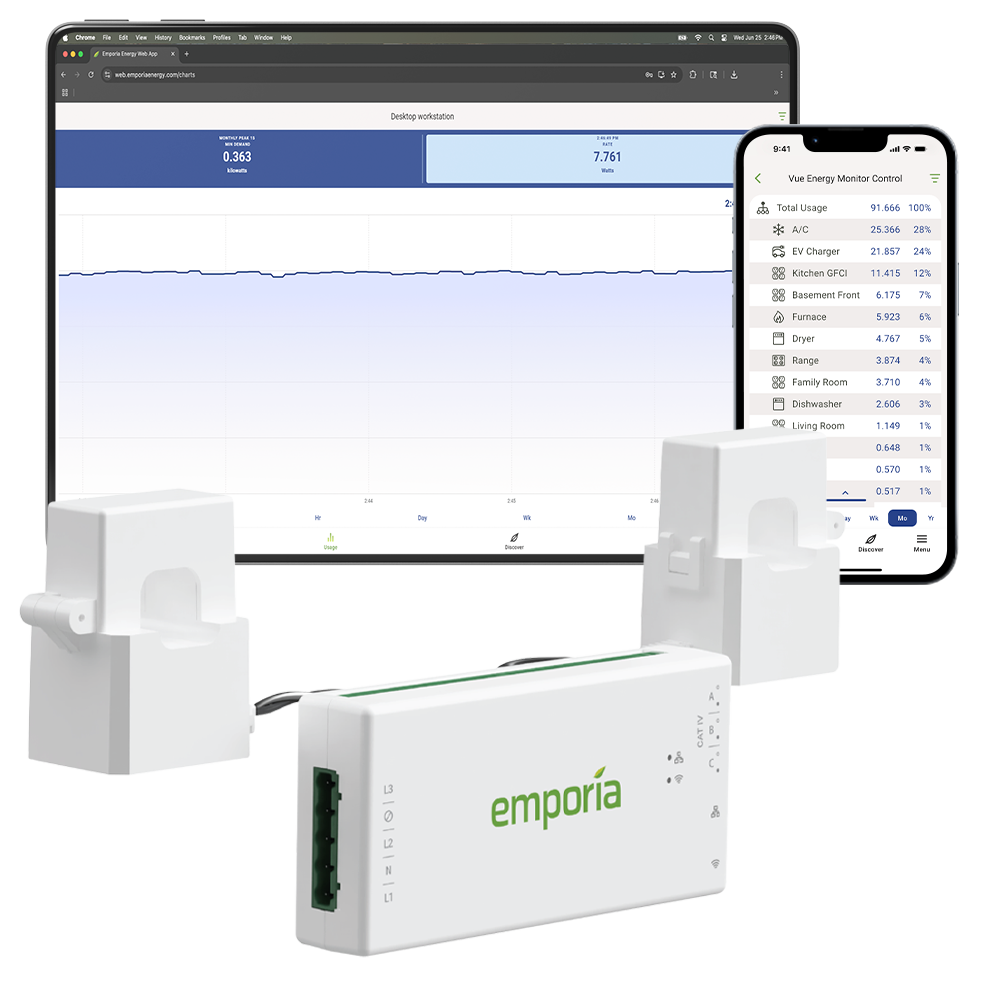 Emporia Vue 3 whole-home monitoring kit