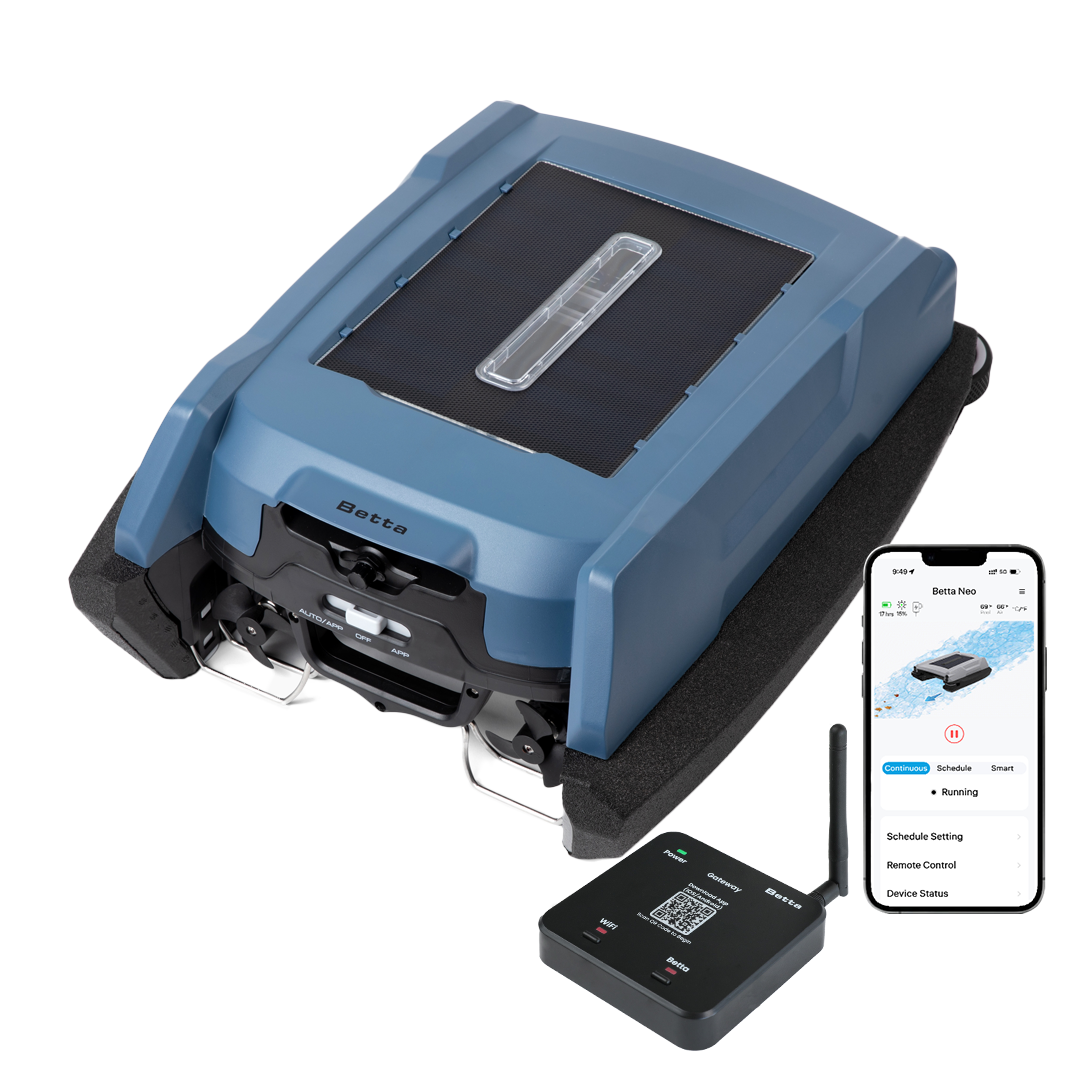 Betta Neo blue robotic pool skimmer