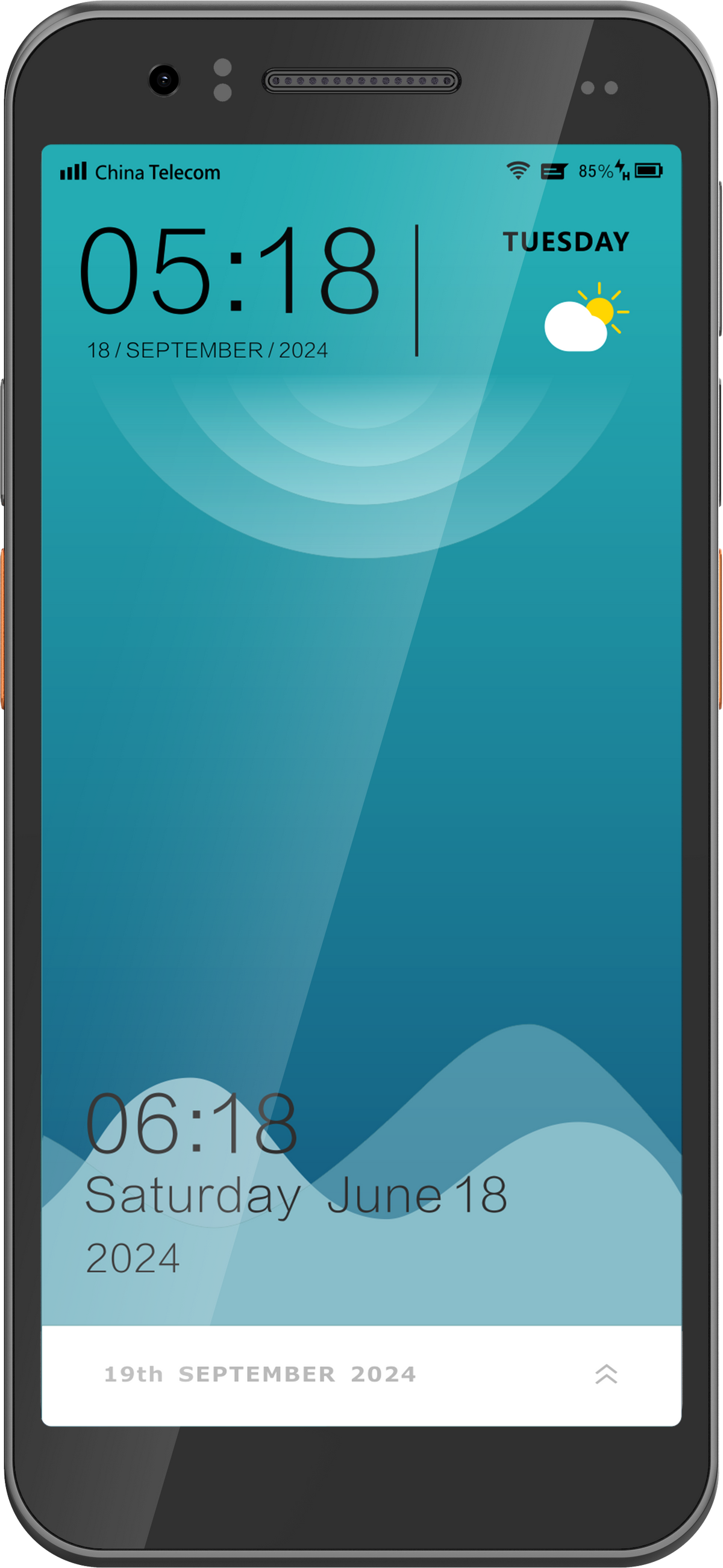 UROVO DT610 standard front view